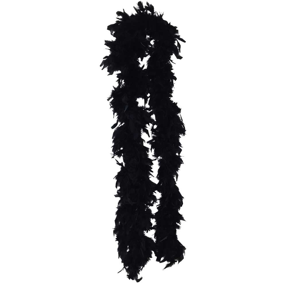 Buy Feather Boas Bulk Black Plush Feather Boas