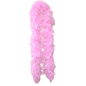 Pink Plush Feather Boa - FeatherBoaShop.com